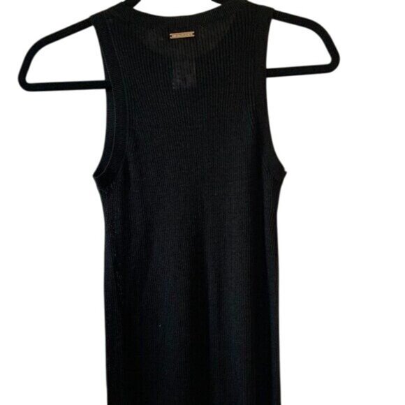 Michael Kors Black Knit Sleeveless Dress XXS MSRP $99.50 - Picture 4 of 7